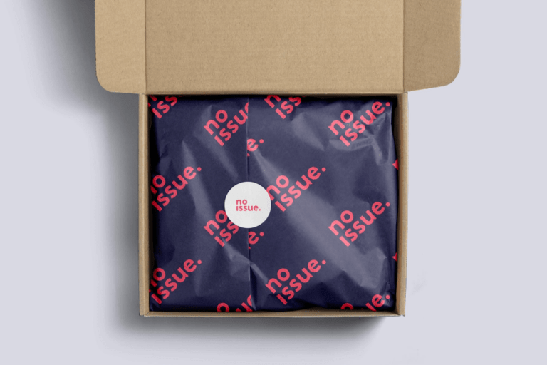 Noissue a green business helping brands use eco friendly tissue packaging