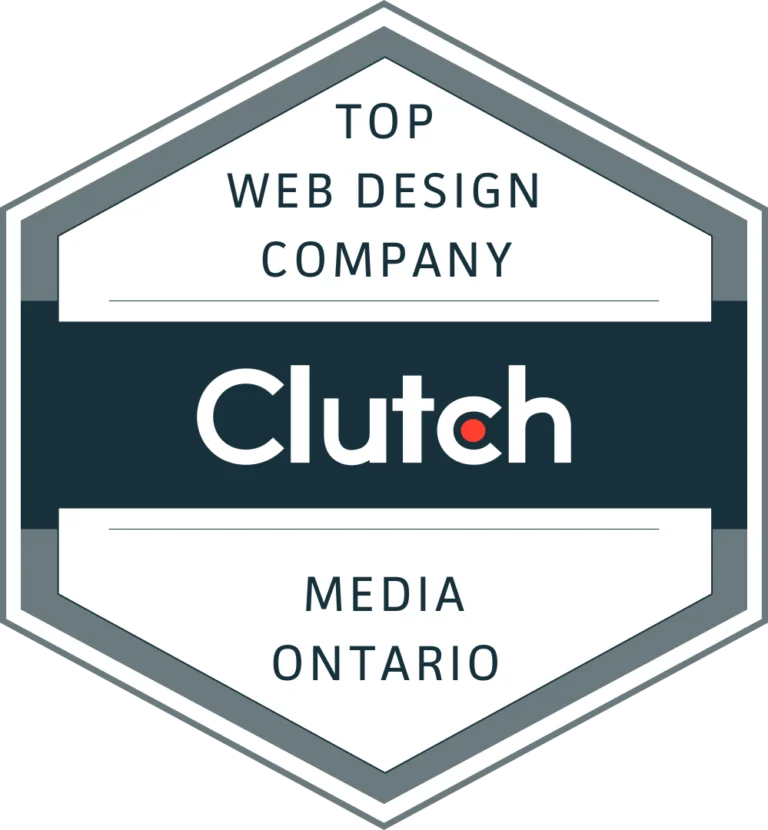 Top clutch. Co web design company media ontario